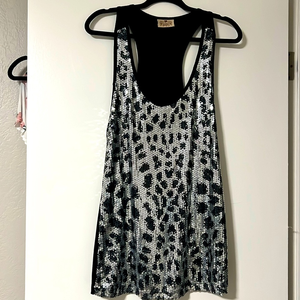 Animal Print Sequins